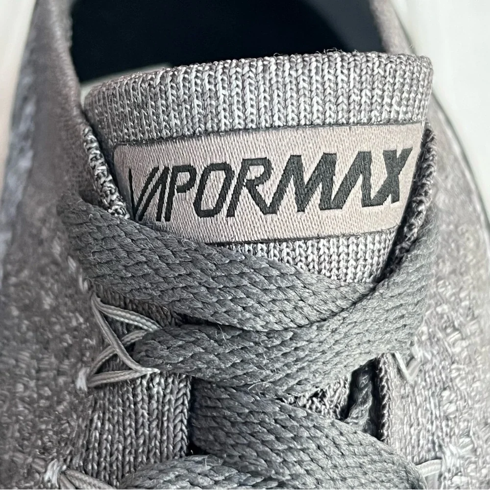 Nike Air VaporMax 2.0 Flyknit Wolf Gray Running Shoes Sneakers Men’s Size 9.5
